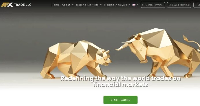 AFX Trader website